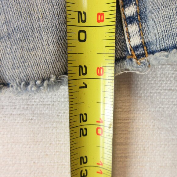 Kut from the Kloth Acid Wash Julia Cropped Jean Jacket Size S - Picture 11 of 13